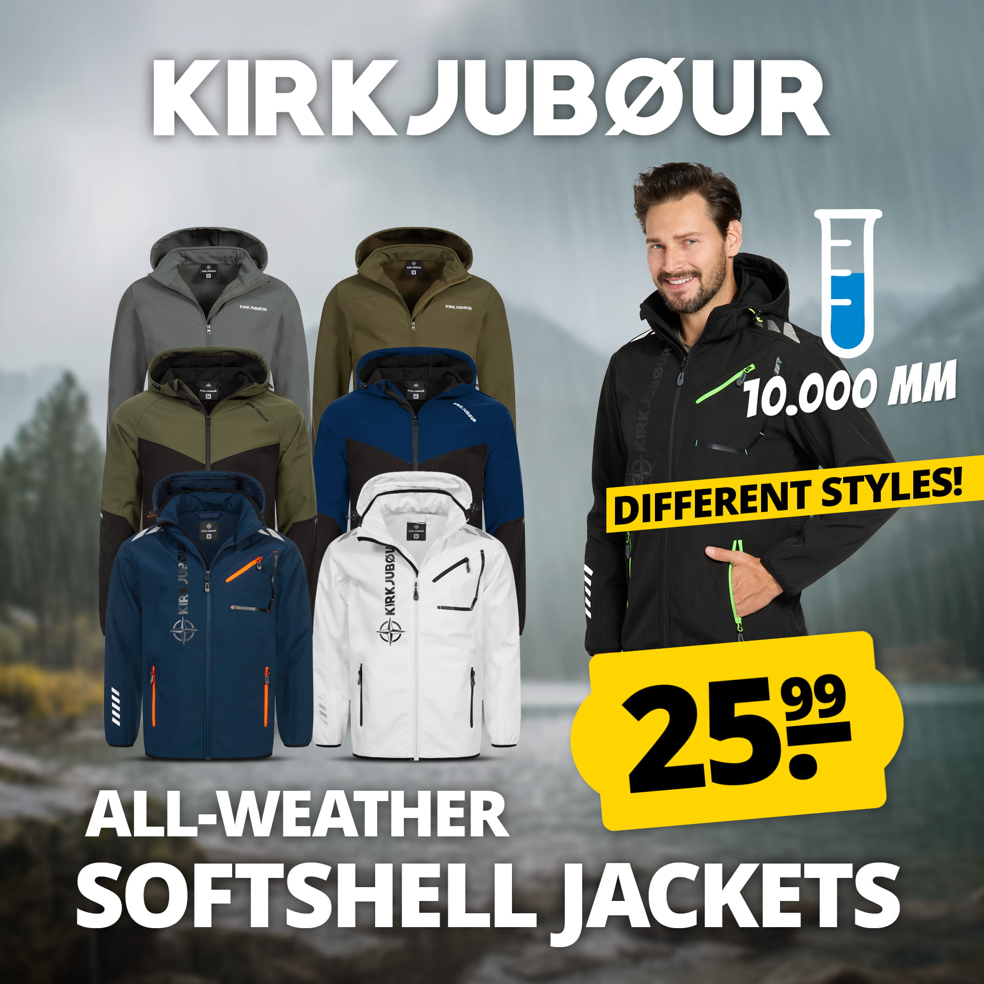 giacca softshell economica