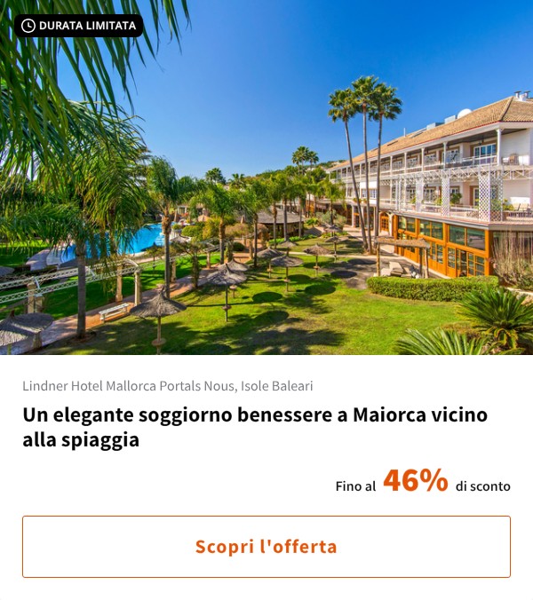 Un elegante soggiorno benessere a Maiorca vicino alla spiaggia