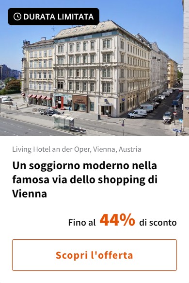 Un soggiorno moderno nella famosa via dello shopping di Vienna