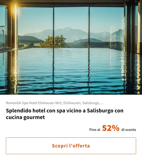 Splendido hotel con spa vicino a Salisburgo con cucina gourmet