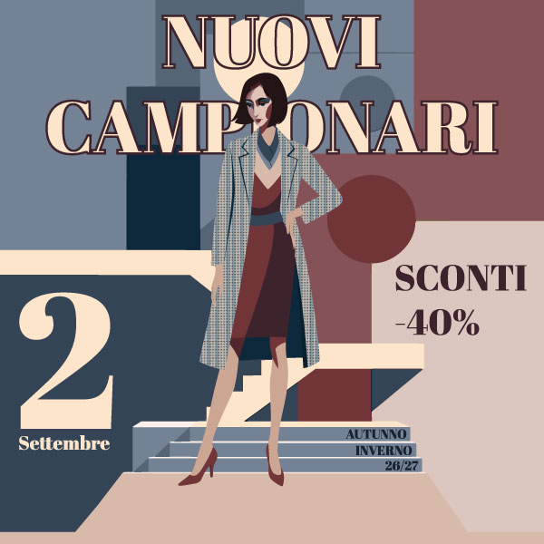Nuovi Campionari in Negozio