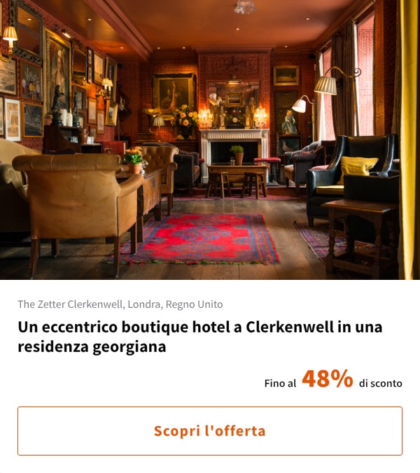 Un eccentrico boutique hotel a Clerkenwell in una residenza georgiana