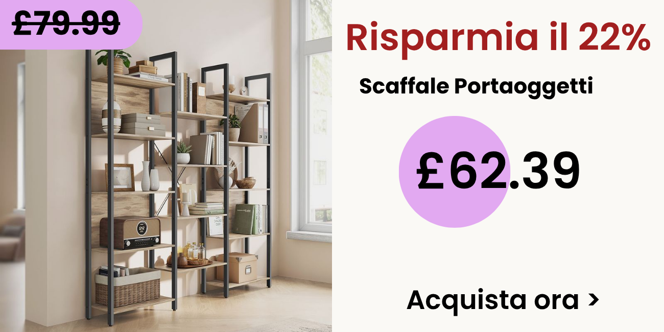 Scaffale Portaoggetti 