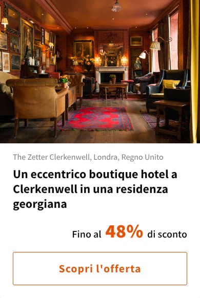 Un eccentrico boutique hotel a Clerkenwell in una residenza georgiana