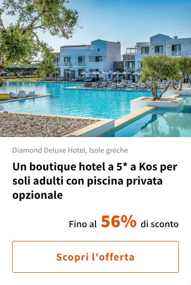 Un boutique hotel a 5* a Kos per soli adulti con piscina privata opzionale