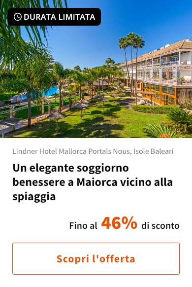 Un elegante soggiorno benessere a Maiorca vicino alla spiaggia