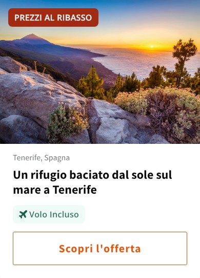 Un rifugio baciato dal sole sul mare a Tenerife