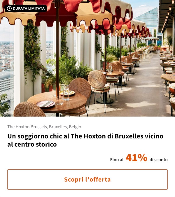 Un soggiorno chic al The Hoxton di Bruxelles vicino al centro storico