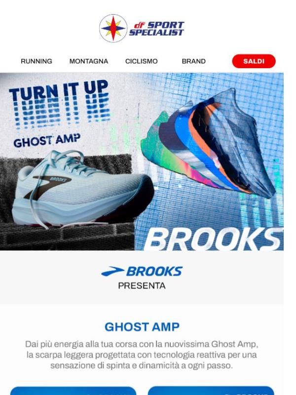 Nuove Brooks Ghost Amp 🏃‍➡️