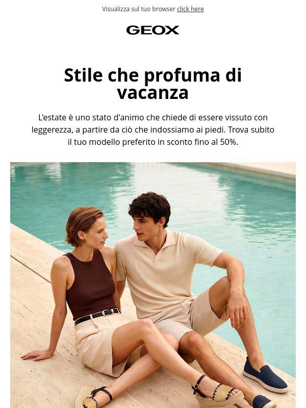 Calzature per i tuoi giorni liberi in sconto fino al 50% 🌊