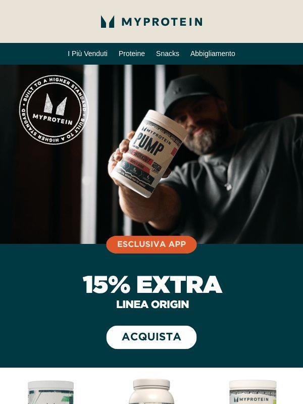 Fino al -60% + 15% Extra 🎉