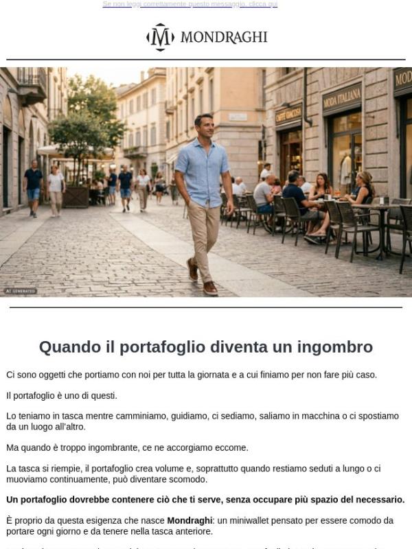 Quanto è comodo il tuo portafoglio in tasca?🚶‍♂️