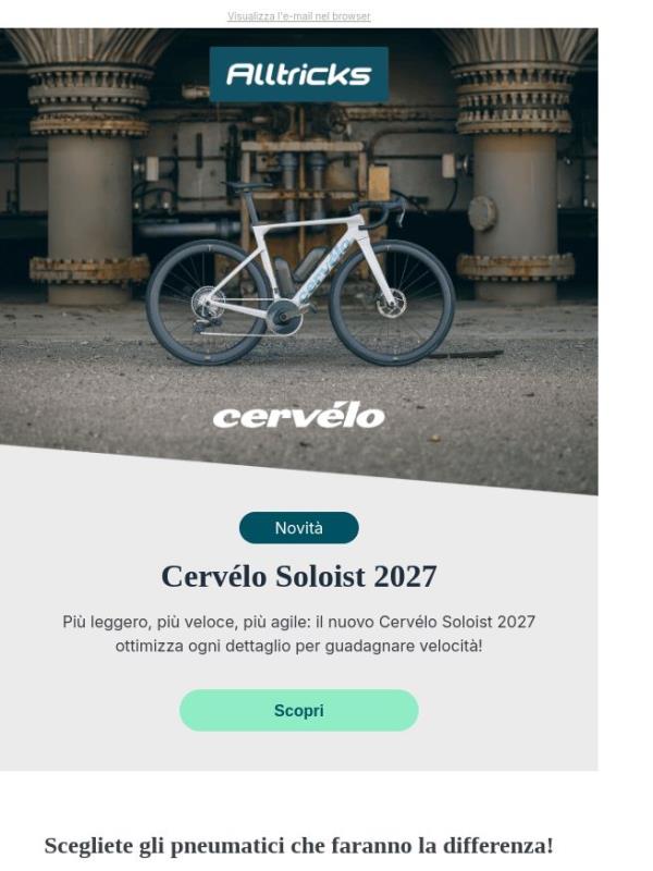 Cervélo presenta la sua Soloist 2027 🚀
