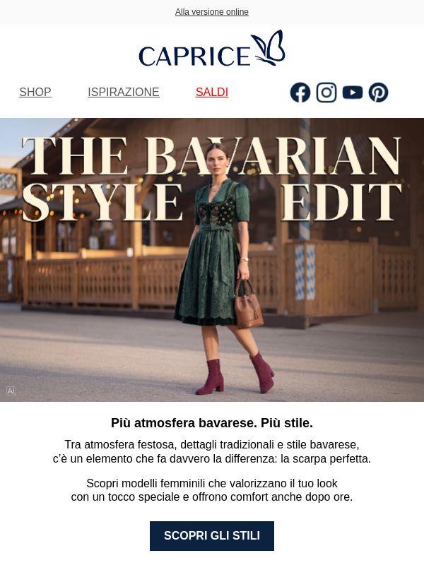 🥨 La scarpa perfetta per il tuo look bavarese