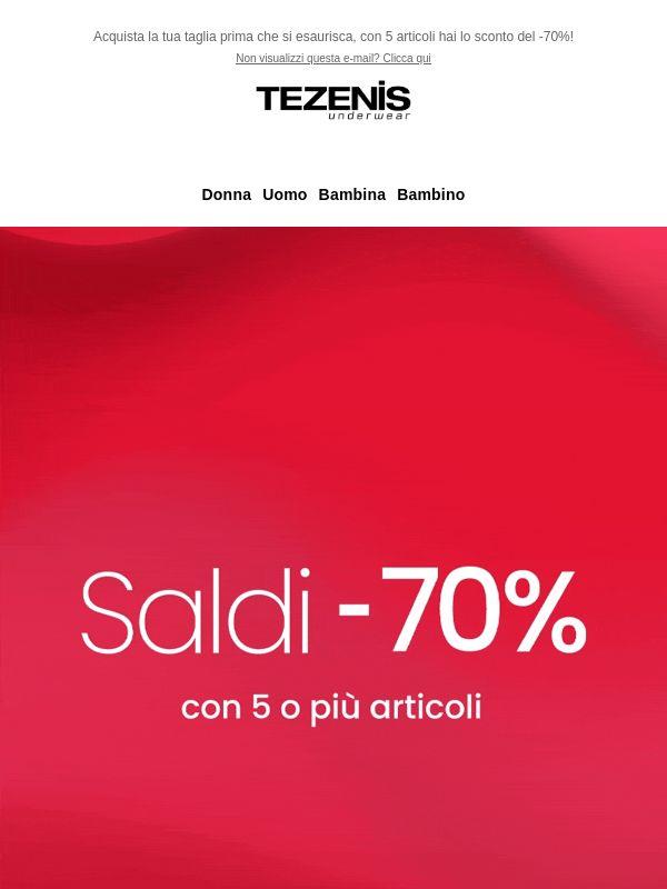 SALDI: le ultime occasioni ti aspettano ⏳