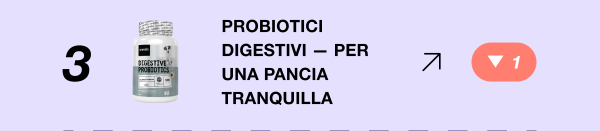Probiotici digestivi — per una pancia tranquilla