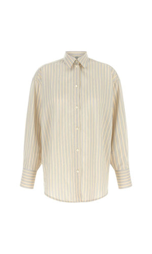 Striped oversized shirt
