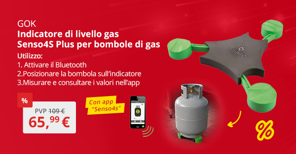 Indicatore di livello gas GOK Senso4s Plus