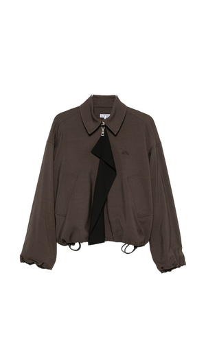 Wool blend jacket