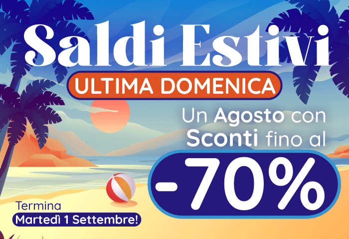 SALDI ESTIVI: ULTIMA DOMENICA