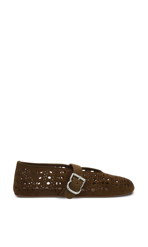 Vienne leather ballet flats