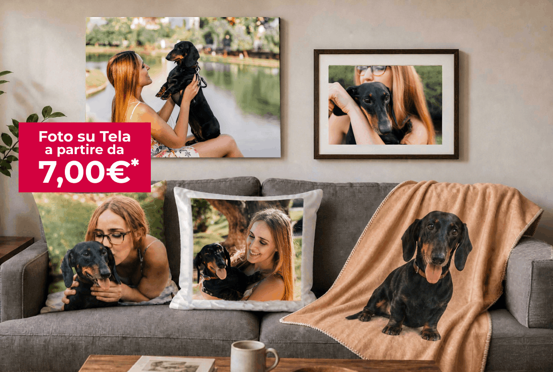 Rendi unico il tuo spazio con Prodotti Fotografici personalizzati che raccontano i tuoi ricordi più belli!