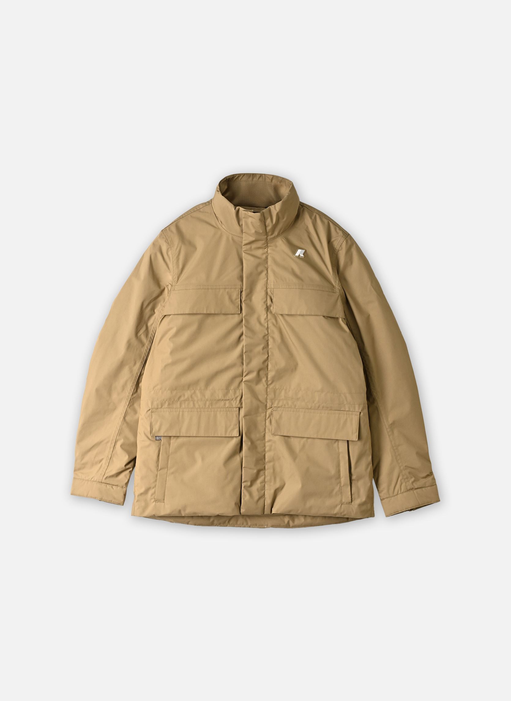 K-Way Vestes et manteaux Manuene Warm Micro Canvas homme beige
