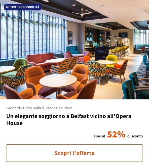 Un elegante soggiorno a Belfast vicino all'Opera House