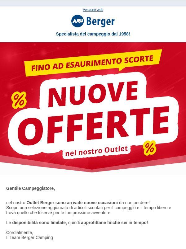 Nuove offerte nel nostro Outlet 🏷️