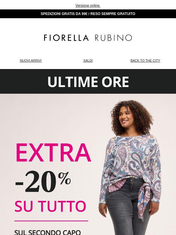 ULTIME ORE | Extra -20% valido su tutto!