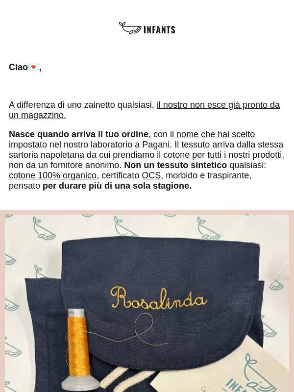 Perché il nostro zainetto non è uno zainetto qualsiasi🎒