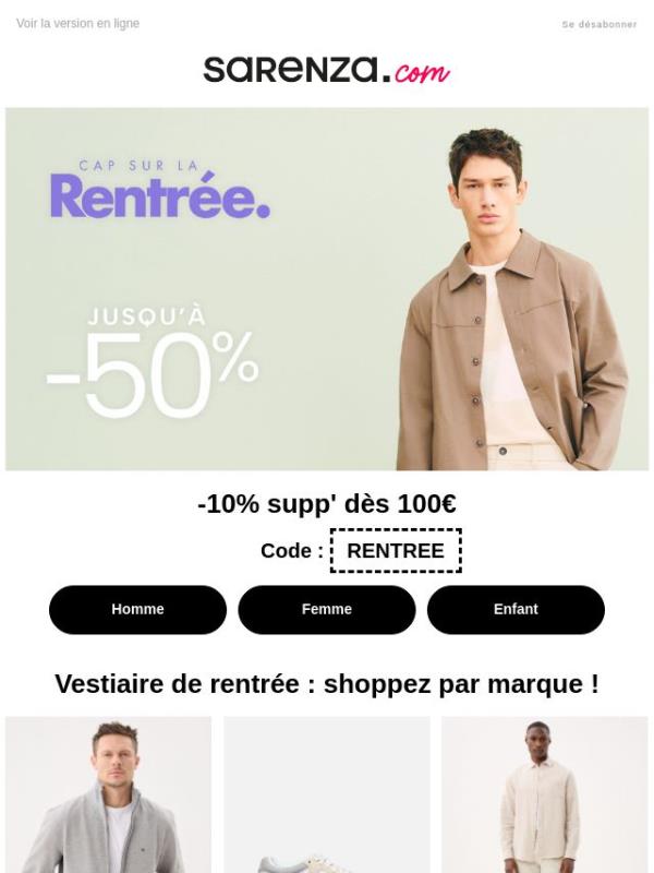 Tommy Hilfiger, Geox... Vos marques préférées font leur rentrée 🎒