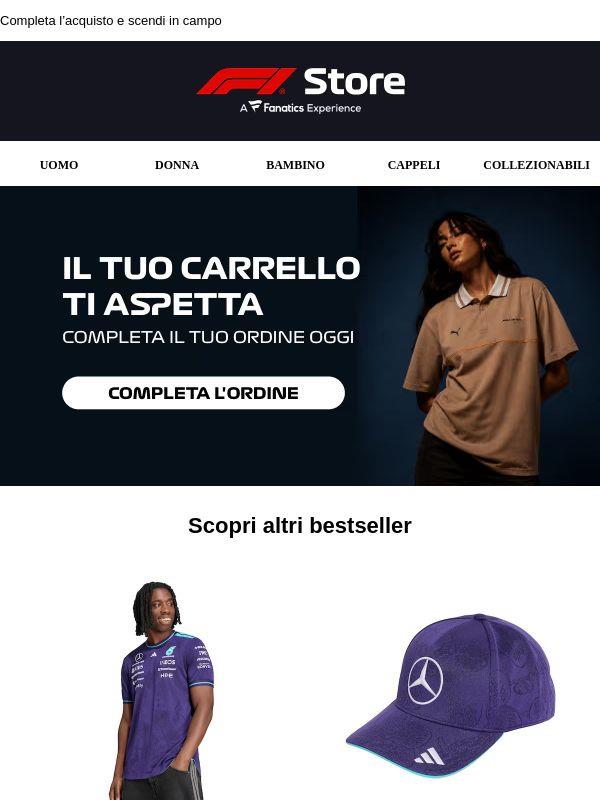 Ottime notizie: il tuo carrello è ancora qui!