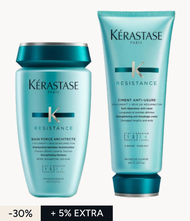 Kérastase Resistance Strengthening Duo For Fine To Medium Hair