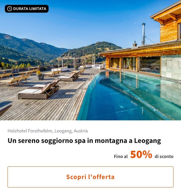 Un sereno soggiorno spa in montagna a Leogang