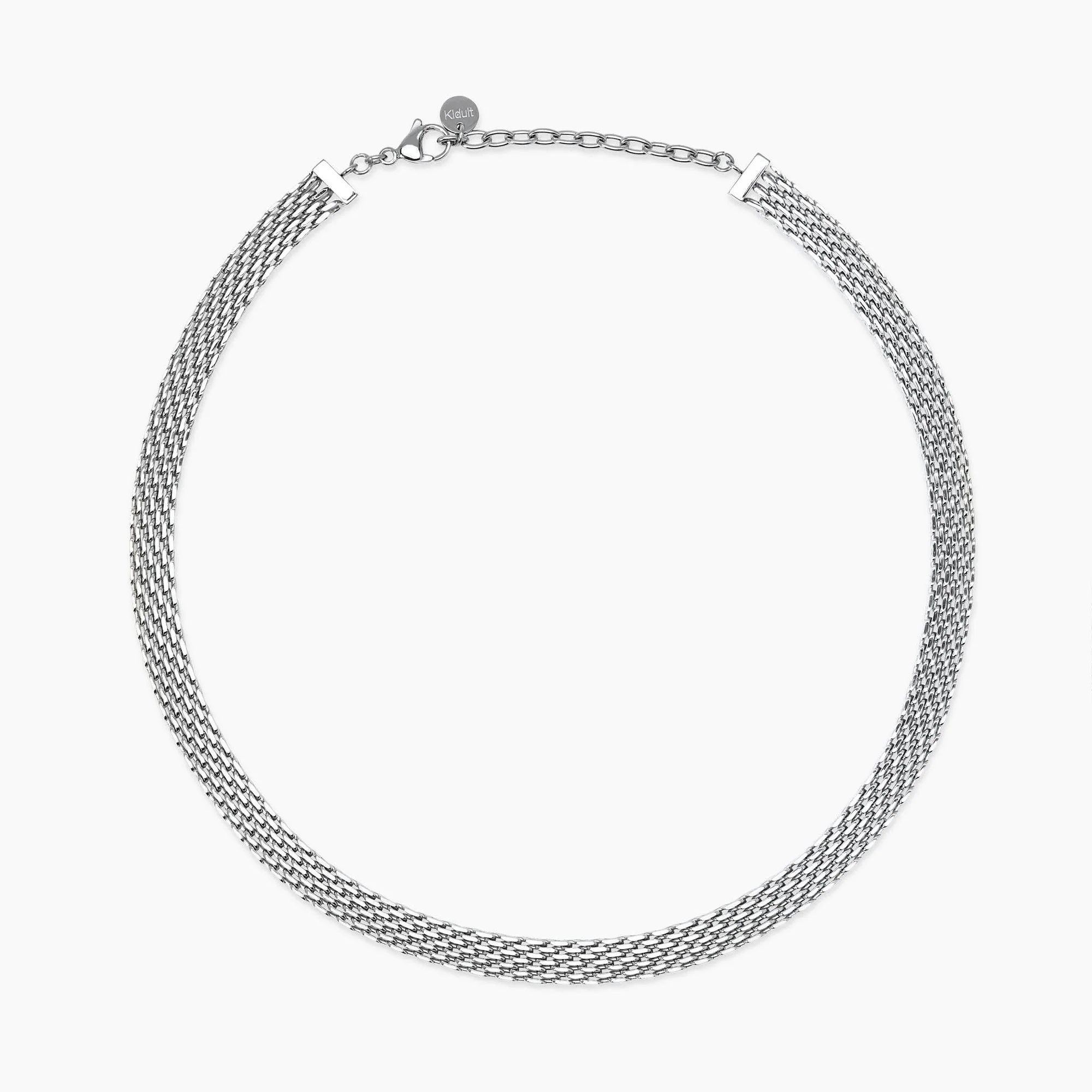 Image of Girocollo regolabile con catena mesh STYLE 72