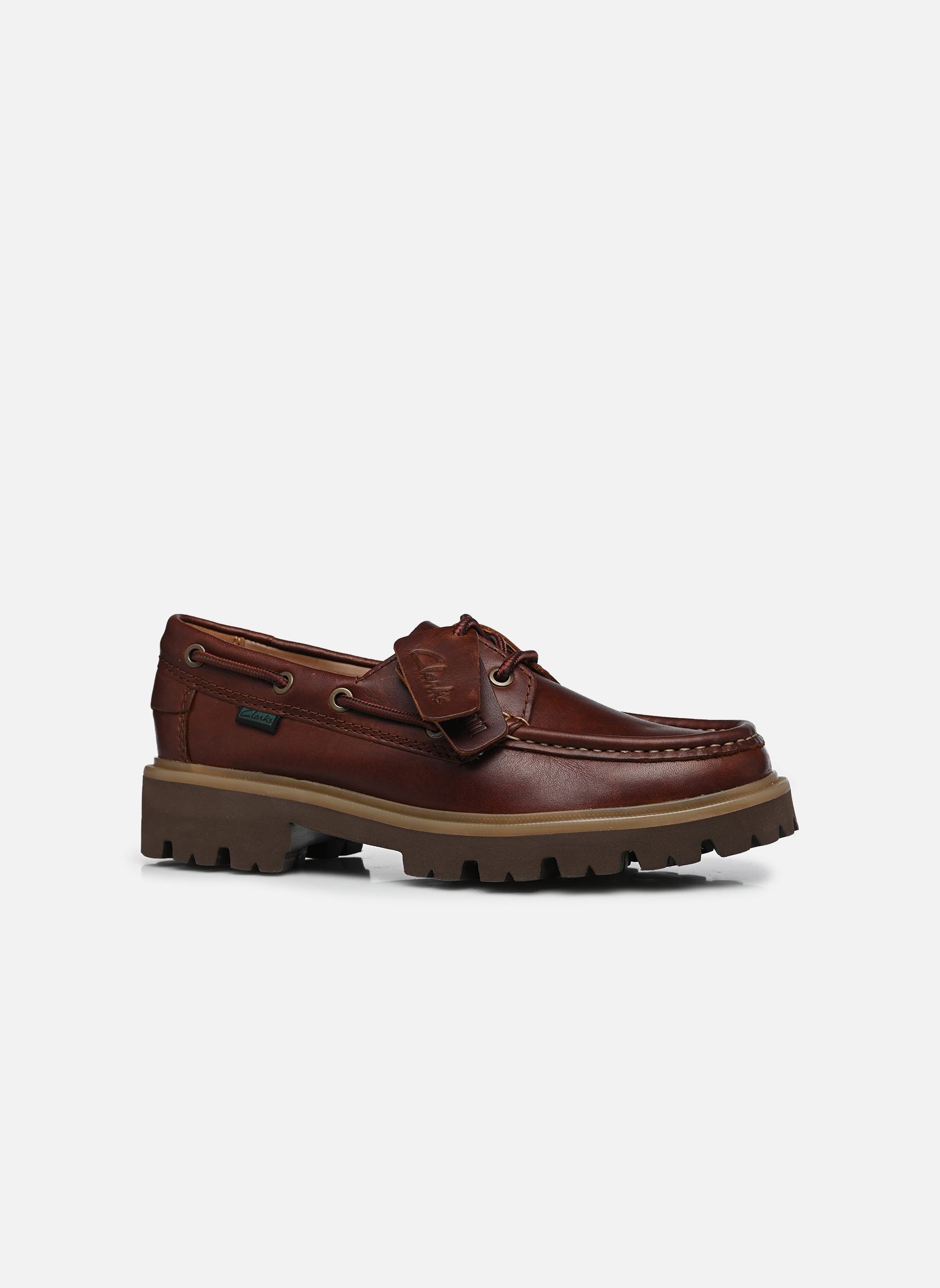 Clarks Scarpe da barca Cleyhill Boat. donna marrone