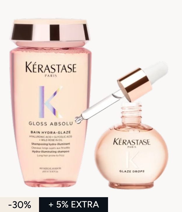 Kérastase Gloss Absolu Shampoo and Oil Bundle