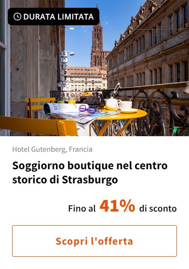 Soggiorno boutique nel centro storico di Strasburgo