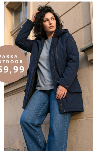 Parka outdoor alla moda per avventure urbane