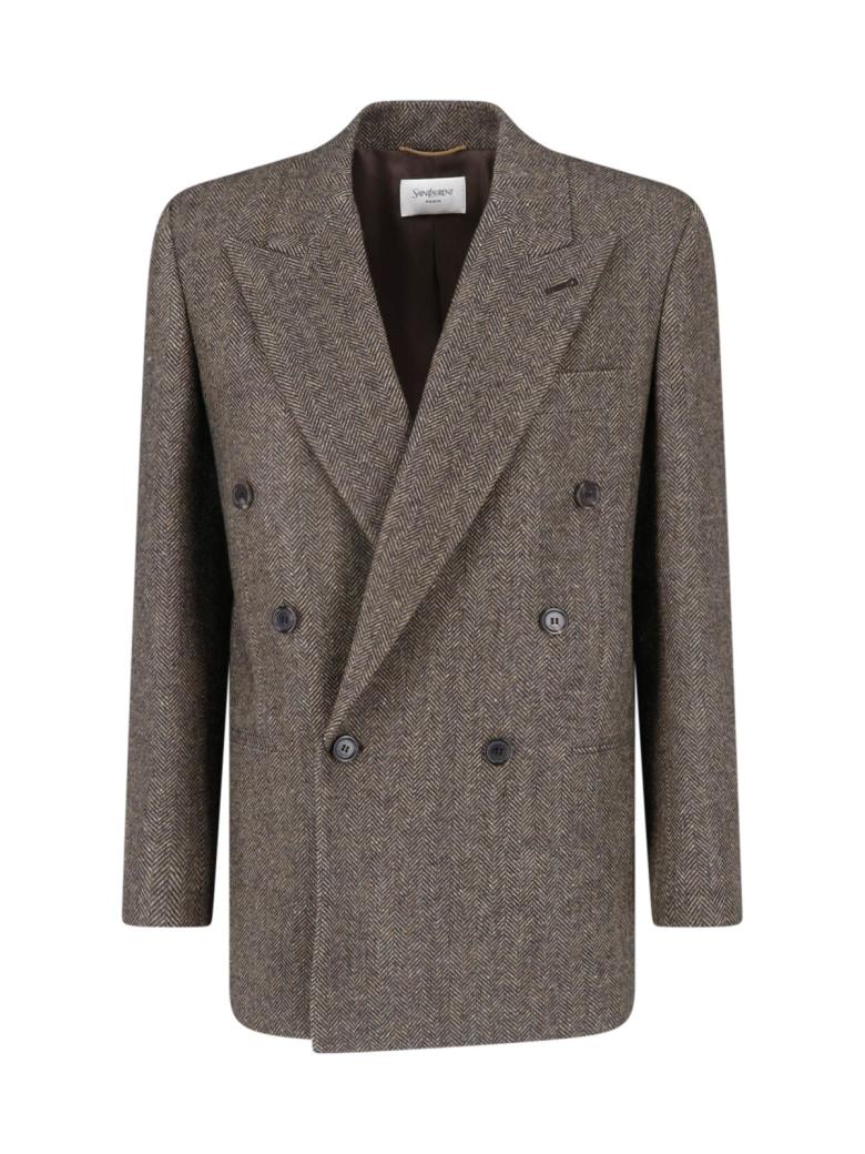 Saint Laurent - Blazer doppiopetto in lana