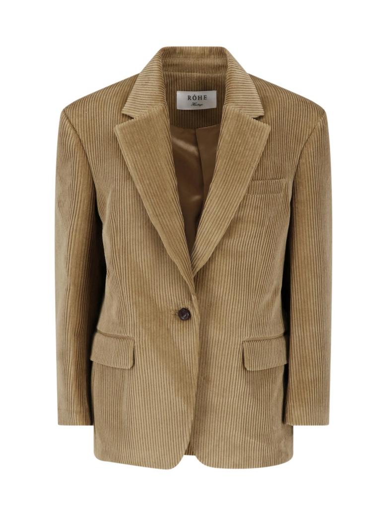 Róhe - Blazer in velluto a coste