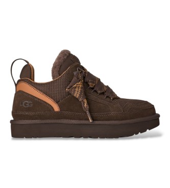 Sneakers in Pelle Lowmel marrone scuro