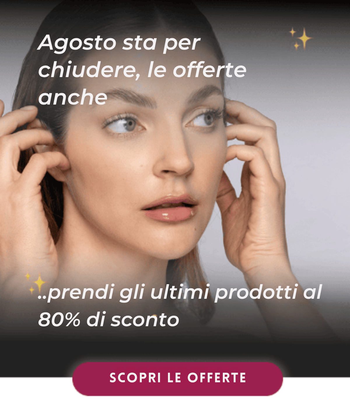 &nbsp;Ciao Cara , Agosto ha il suo ritmo. C'è chi chiude per ferie, chi lavora fino all'ultima cliente, chi approfitta dei giorni più lenti per rimettere ordine e pensare alla stagione che arriva. È il mese giusto per guardare avanti: a settembre le agende tornano piene tutte insieme, e arrivare con il magazzino già rifornito è metà del lavoro fatto. Per questo abbiamo raccolto le offerte del mese: oltre quattrocento prodotti fino al -60%, tra olii essenziali, microblading, unghie ed estetica. Un po' di tutto, per fare scorta con calma.