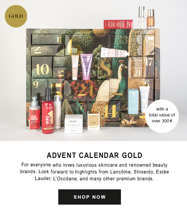 Calendario dell’Avvento baslerbeauty GOLD