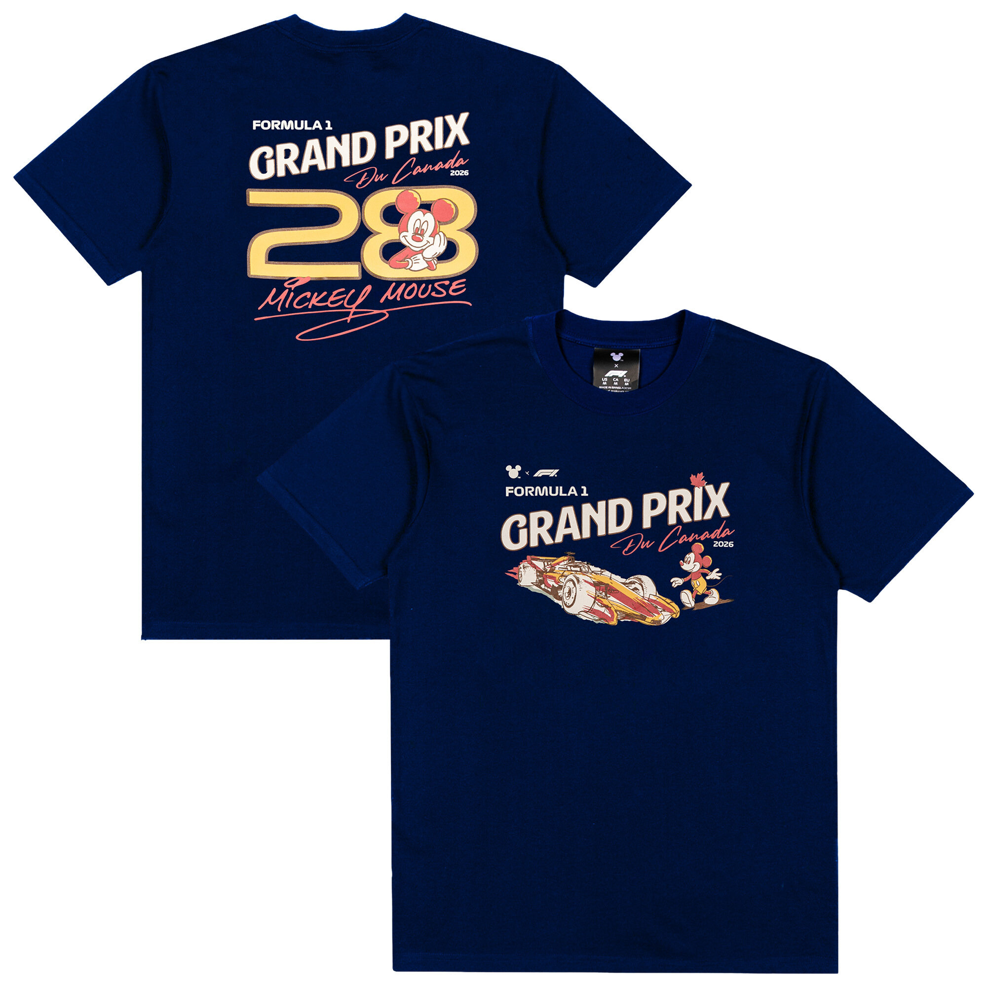Maglietta Formula 1 X Disney Special Edition Canada GP - Blu navy - Unisex