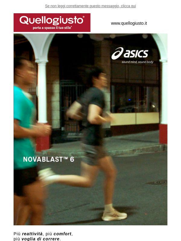 Asics Novablast™ 6 | L’energia prende forma