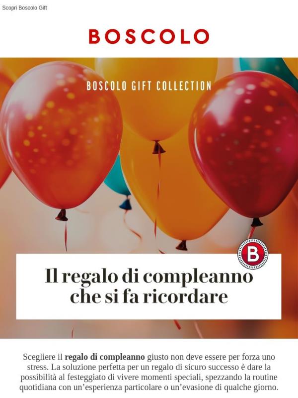 Regali di Compleanno: idee da non perdere
