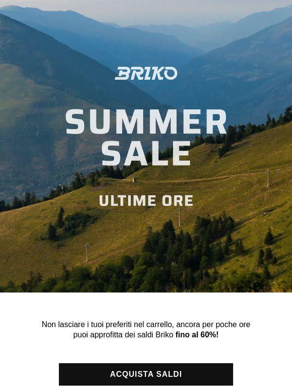 Ultime ore: saldi al -60%