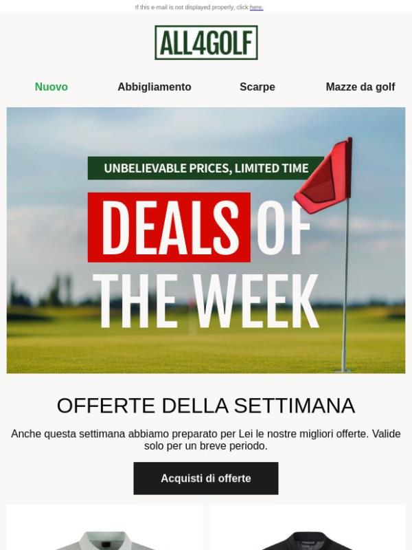 Le nuove offerte della settimana sono arrivate